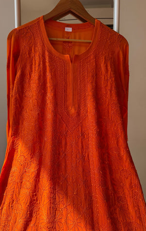 Uzma Viscose Georgette Short kurta