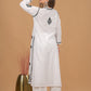 Cotton Chikankari Kurta- White