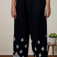 Gia Rayon Chikankari Kurta set- Black