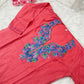 Ziya Kashmiri Short woollen kurti- Pink