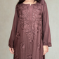 Aisha Premium Rayon kurta set with dupatta- brown