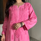 Yamini Premium Rayon Tone Kurta Set- Pink