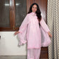 Saira Cotton Farshi suit set in Blossom Pink