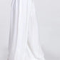 Chikankari Modal Palazzo- White