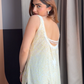 Khushi backless chikankari Kurti- yellow