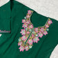 Ziya Kashmiri Short woollen kurta - Green