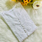 Aneet Padda Saiyaara White Dobby Cotton Kurti