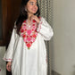 Trisha Aari Woollen Pheran- White