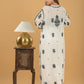 Viscose Georgette Chikankari Long Kurta - White
