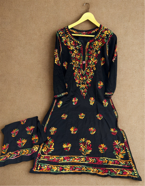 Ishani Rayon Multi-thread Kurta set