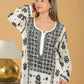 Viscose Georgette Chikankari Long Kurta - White