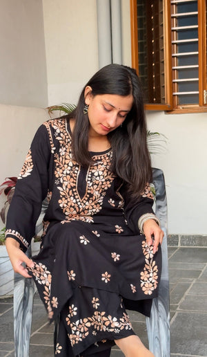 Yashika Rayon Multi-thread Kurta set