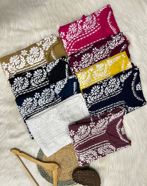 Palak Rayon Plus size kurta