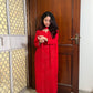 Rashmi Viscose georgette kurta Set with dupatta - Red