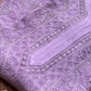 Rupali viscose georgette kurta- purple