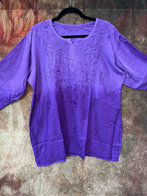 Tisha ombré rayon short kurta