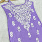 Esha sleeveless rayon long kurta