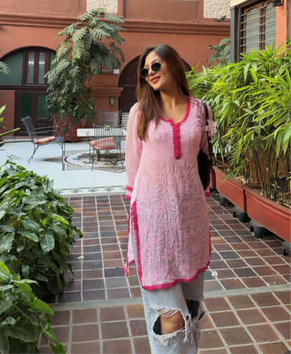 Sayali Viscose Georgette Short kurta