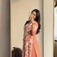 Payal Modal kurta palazzo set- peach/orange