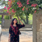Fiza Short Rayon kurti- Black