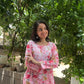 Piya Mulmul Short Kurti- pink