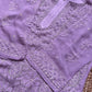 Rupali viscose georgette kurta- purple