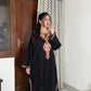 Sara Aari Woollen Pheran- Black
