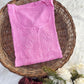 Yashika Muslin Short Kurti- Pink