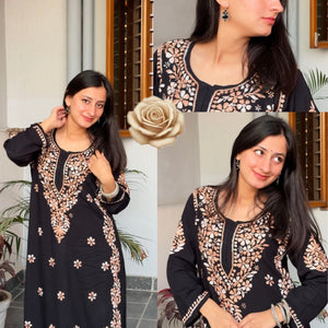 Yashika Rayon Multi-thread Kurta set