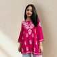 Disha Rayon Short Kurta- Pink